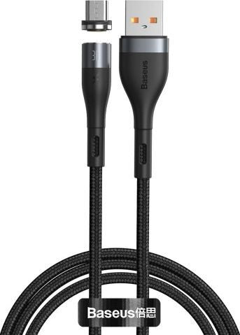 Baseus Magnetic USB to MicroUSB 1m Black
