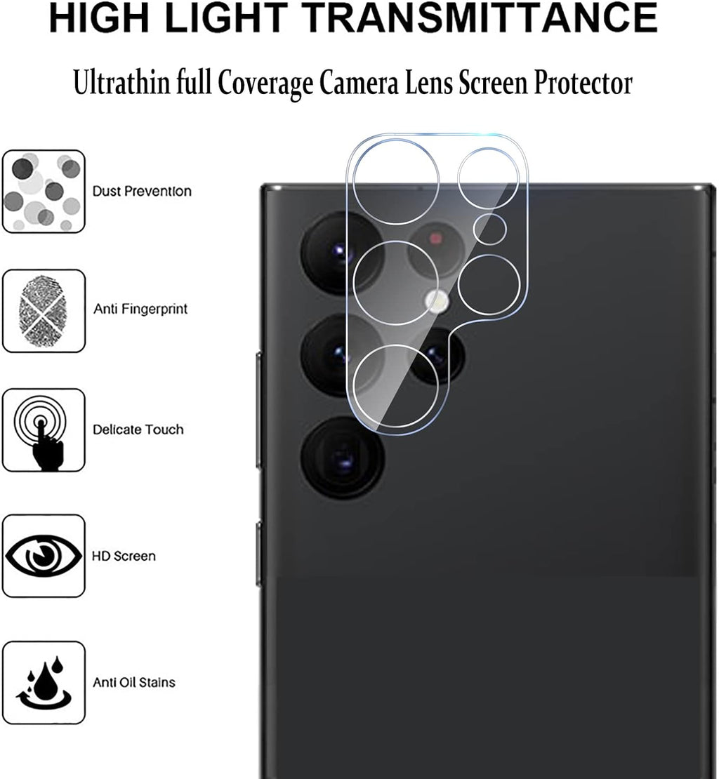 Samsung Galaxy S20 Ultra Clear Tempered Glass Camera Lens