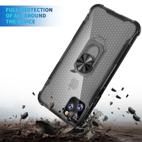 Shockproof Bumper Case Cover Ring Holder Stand For iPhone 12 Pro Max