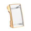 TPU Full Cover Shockproof Fashion Case Screen Protector (Gold) - For Fitbit Charge 3