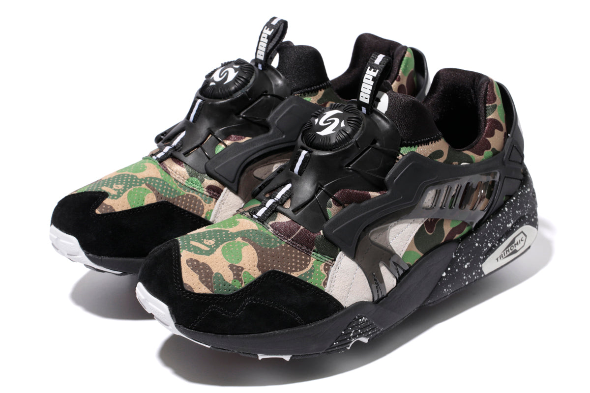 Puma Disc Blaze Bape Camo Green x