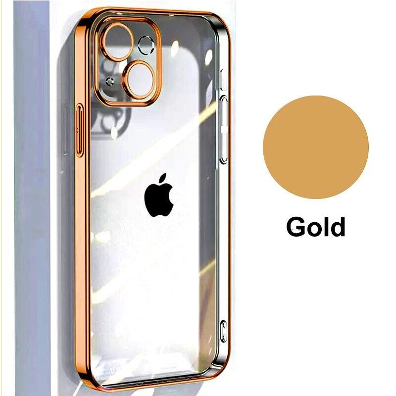 iPhone 13 Mini Lens Protector Case Gold
