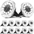 LED Solar Light (Honeycomb) 4 Led Warm White x8