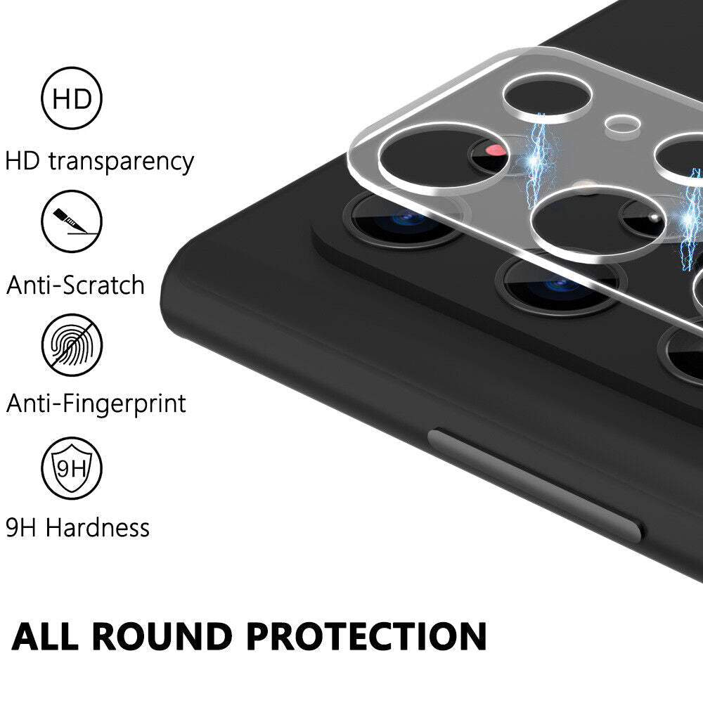 Nuglas Camera Lens Tempered Glass Film For Samsung Galaxy S21 Ultra