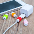 USB Data Cable Cover Cord Protector For Apple iPhone Samsung