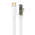 USAMS USB Type-C To Type C Cable Charge PD Quick Charging Data Fast Charger Samsung (1.2m, White)