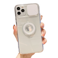 Camera Slide Protection Case On For iPhone 11 Pro