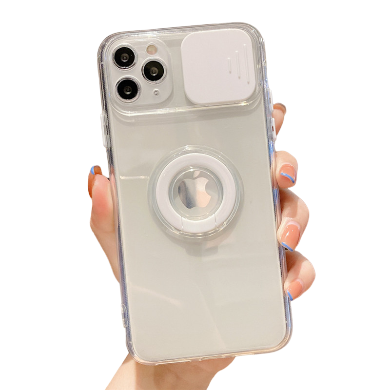 Camera Slide Protection Case On For iPhone 13 Pro