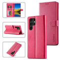 Wallet Case With Card Slots Holder, Lightweight Folio Cover with Kickstand, Retro Style Soft Leather Magnetic Flip For Samsung S22 Ultra