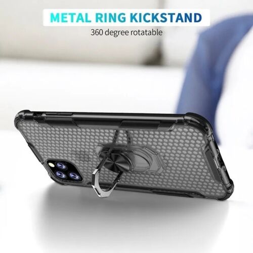 Shockproof Bumper Case Cover Ring Holder Stand For iPhone 13 Pro Max