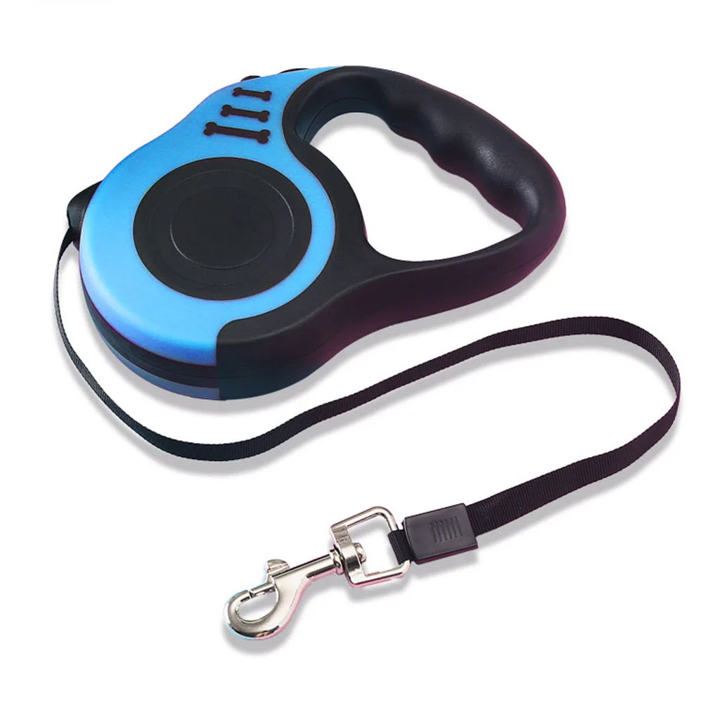 Retractable Dog Leash, Dog Walking Leash For Small To Large Dogs Up To 110lbs /44 lbs, One Button Break (3 Meter Yellow)