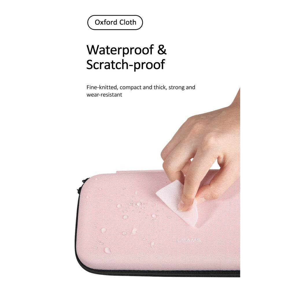 USAMS Nintendo Switch/Lite Portable Travel Carrying Bag Pouch Storage Case - Pink