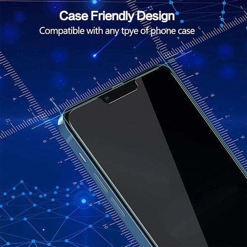 (2 Pack) Nuglas iPhone 14 13 12 11 Pro XS XR Max Privacy Tempered Glass Anti Spy Screen Protector