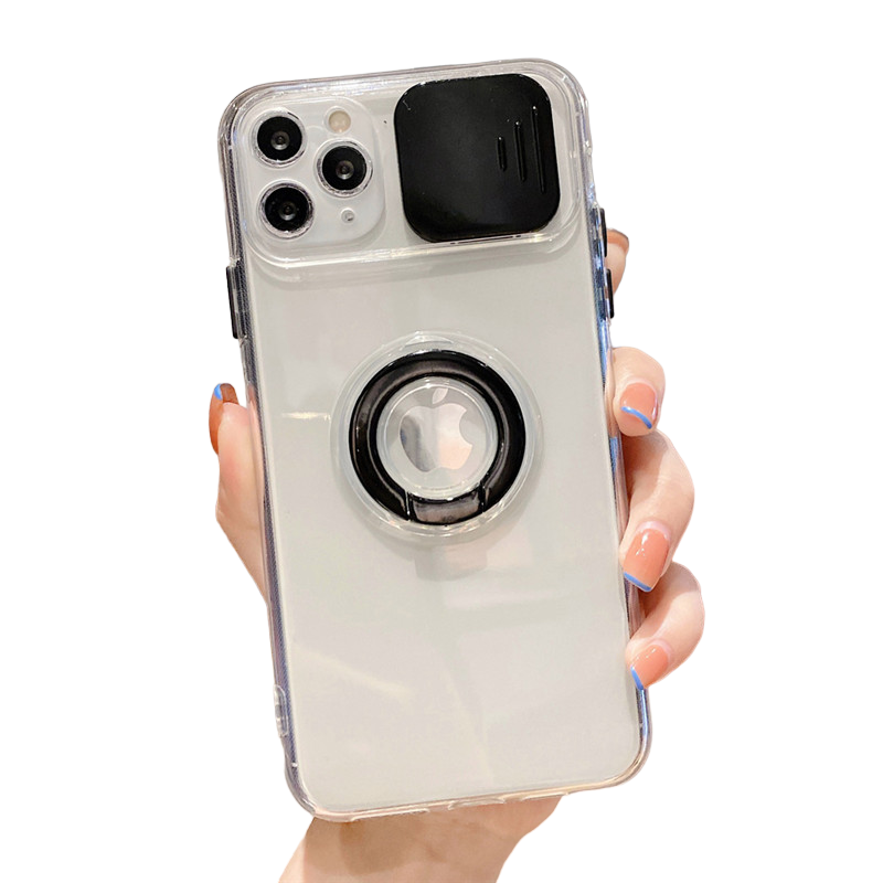 Camera Slide Protection Case On For iPhone 11 Pro