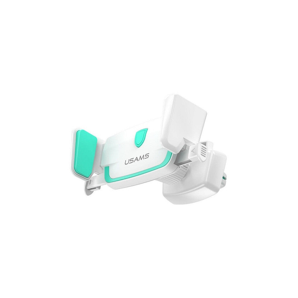 USAMS Car Phone Holder Clip Mount 360° Air Vent Adjustable For Universal - White