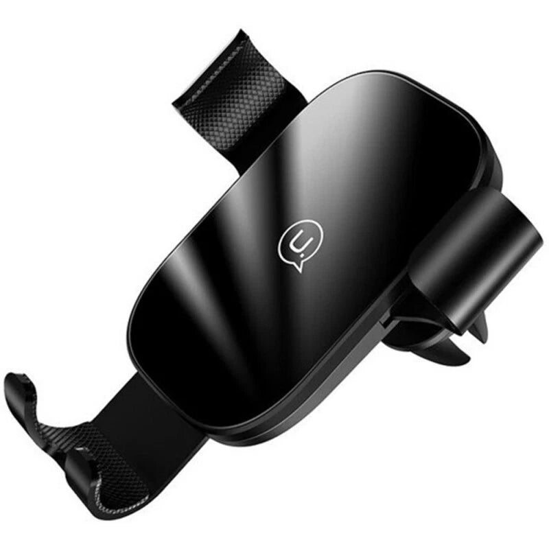 USAMS Gravity Car Phone Holder Air Vent Grip Mount For iPhone 15 14 Samsung