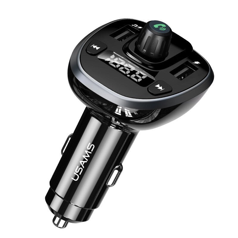 USAMS USB Fast Charging Car Charger QC 3.0 PD Type C Cigarette Lighter Adapter