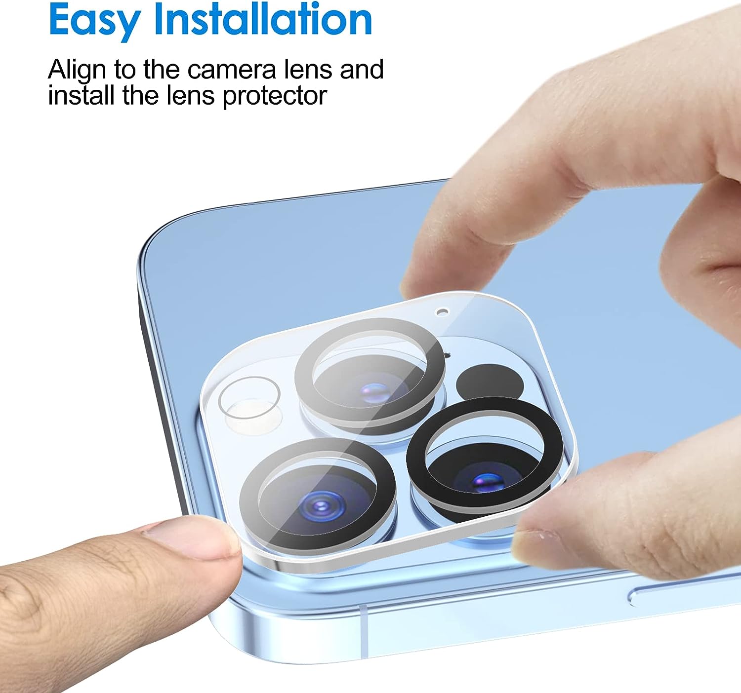 Nuglas Tempered Glass Camera Lens Protector Guard Film For iPhone 13 Mini