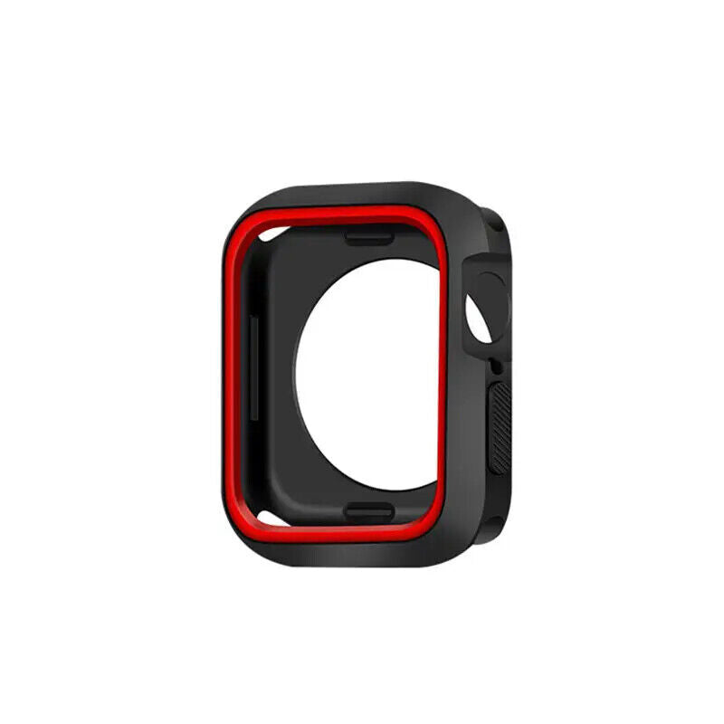Apple Watch Case Series 9/8/7/6/5/4/3/2/1 Heavy Duty Protective Bumper Cover (45mm)