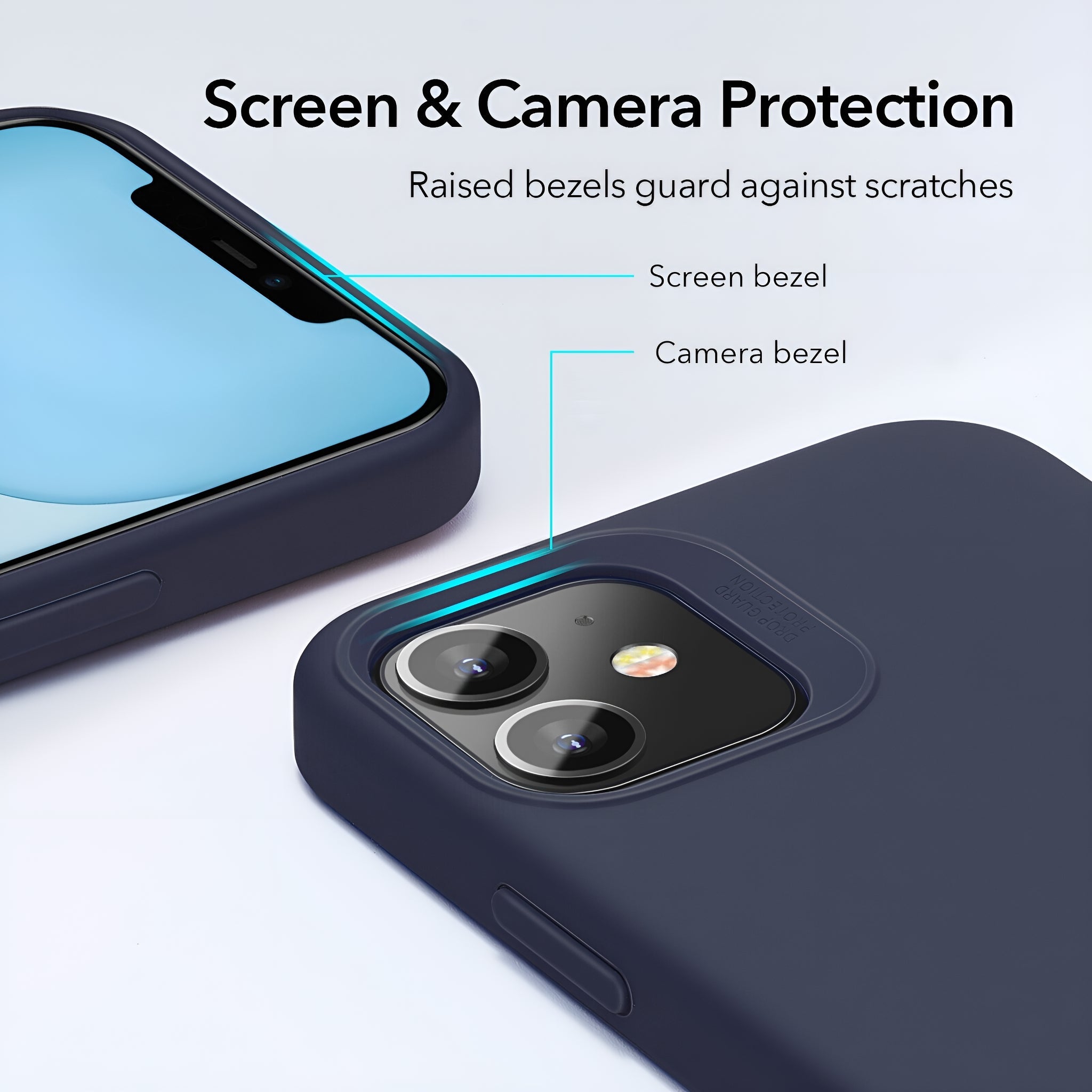 Shockproof Case Silicone Soft Cover For iPhone 12 Pro Max
