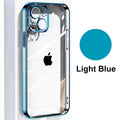 iPhone 12 Lens Protector Case Blue