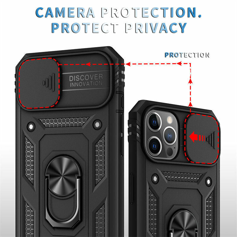 Lens Protector Shockproof Ring Case Cover For iPhone 11 Pro Max