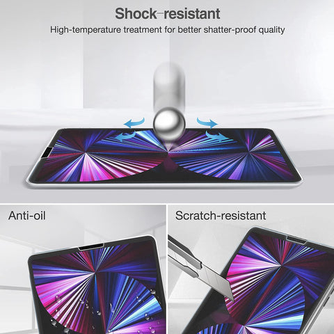 Nuglas iPad Mini 1/2/3 Premium Tempered Glass Clear Screen Protector