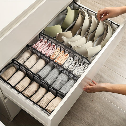 4pack Storage Box Home Compartment Organizer Artifact Drawer Boxes