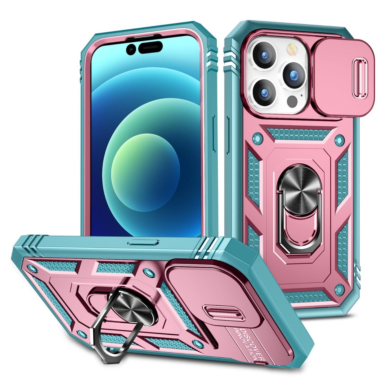 Lens Protector Shockproof Ring Case Cover For iPhone XS