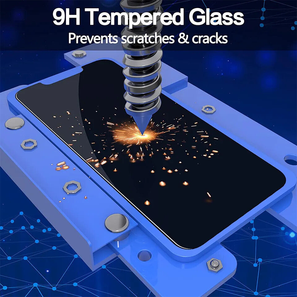 (1 Pack) Nuglas iPhone 14 13 12 11 Pro XS XR Max Privacy Tempered Glass Anti Spy Screen Protector