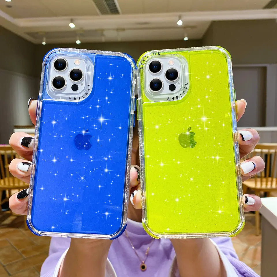 Glitter Shockproof Slim Case Cover For iPhone 11 Pro