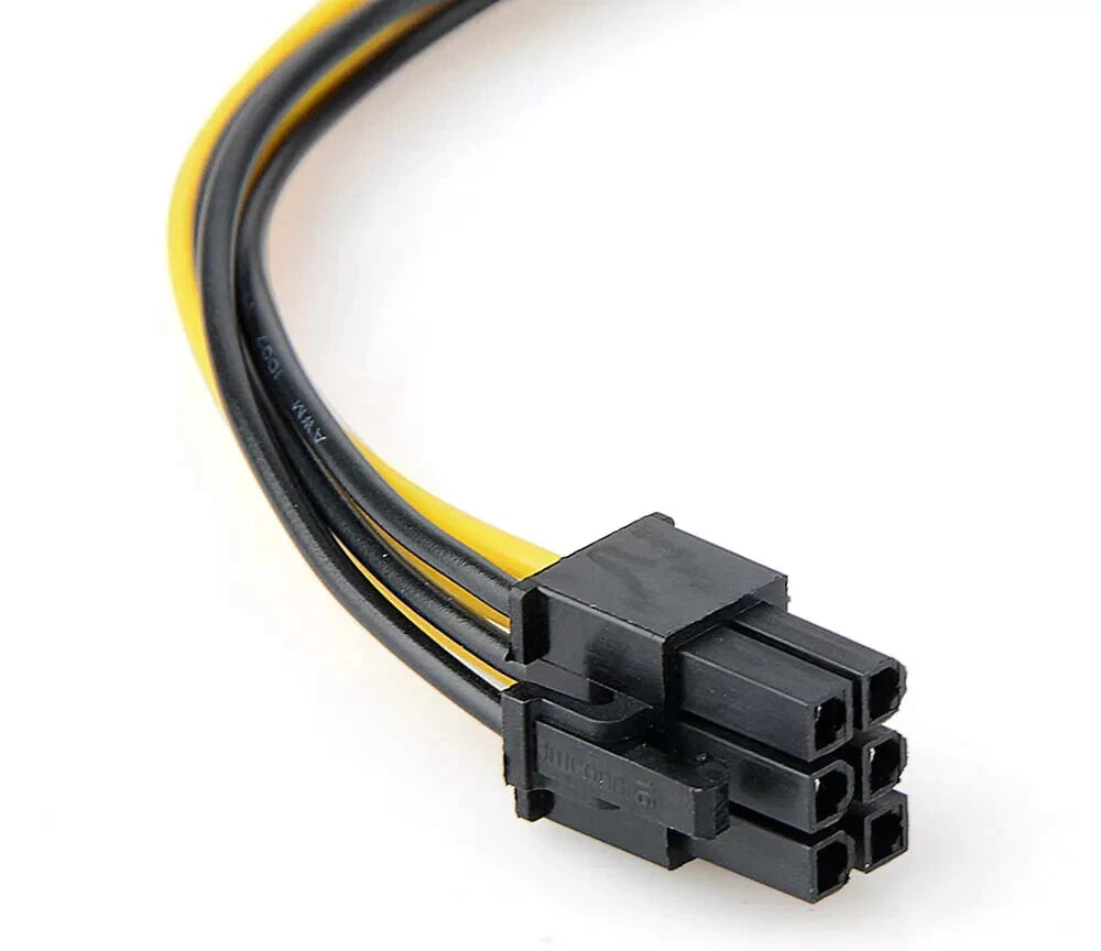 6 pin to 8 pin PCI Express Power Converter Cable For GPU Video Card PCIE - 50cm