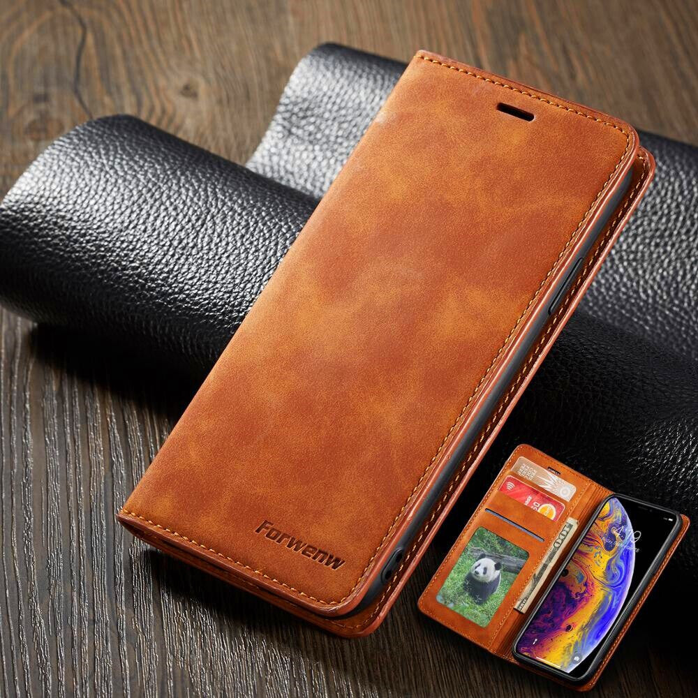 Luxury Wallet Leather Case Cover Card Holder For Samsung A23