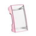TPU Full Cover Shockproof Fashion Case Screen Protector (Pink) - For Fitbit Charge 3