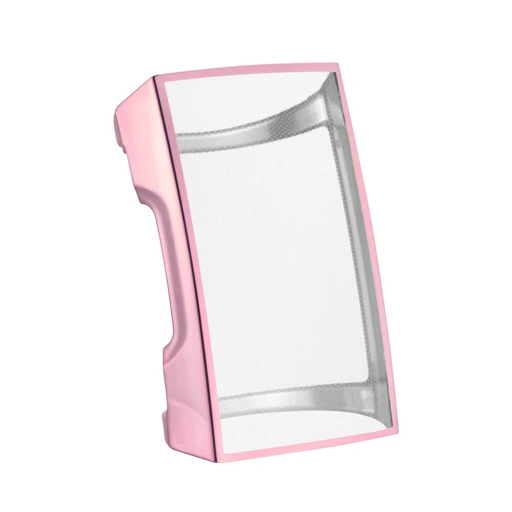 TPU Full Cover Shockproof Fashion Case Screen Protector (Pink) - For Fitbit Charge 3