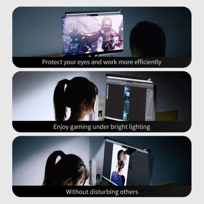 USAMS E-Reading LED Light Bar Screen Desk Computer Monitor Reading Lamp Office
