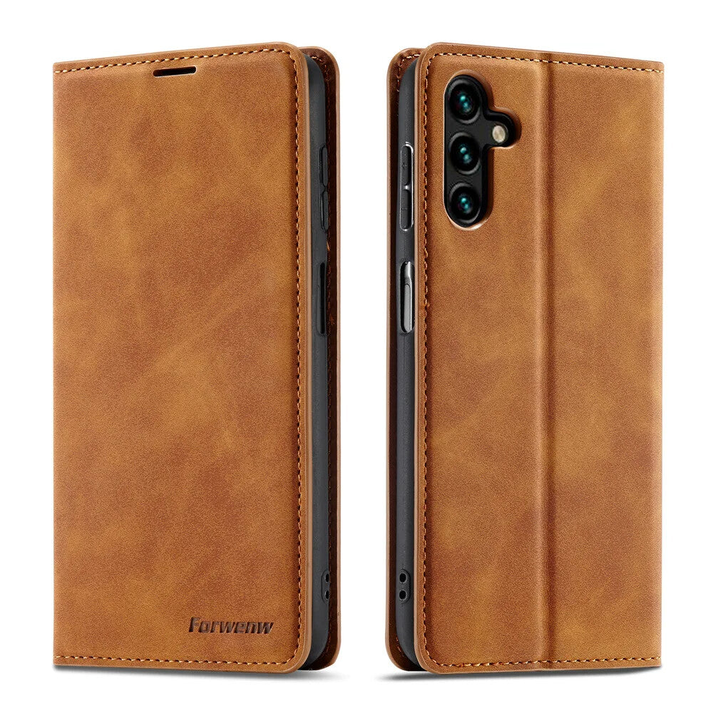 Luxury Wallet Leather Case Flip Cover Credit Card Holder Enhanced Protection and Convenience For Samsung S22 Plus