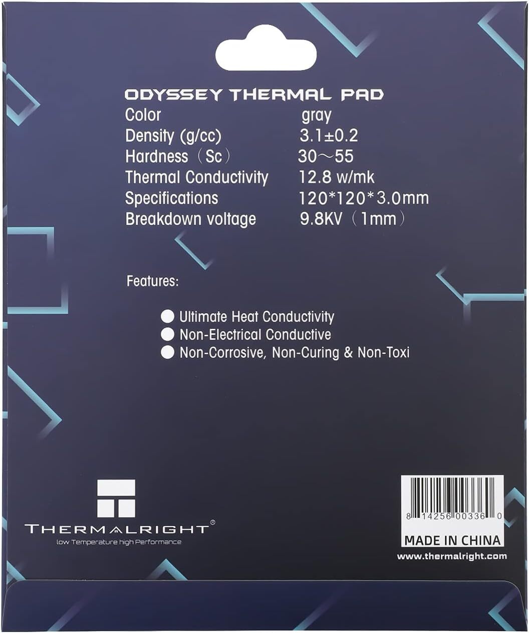 Thermalright EXTREME ODYSSEY Thermalpad Heat Dissipation CPU/GPU Pad (120mm*120mm)