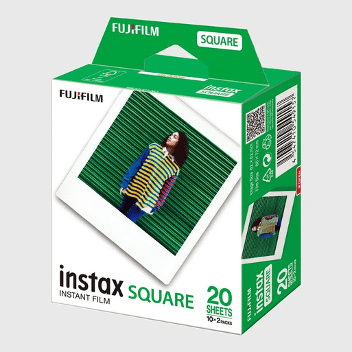Fujifilm Instax Square Film Square 20 Sheets (10x2Packs)