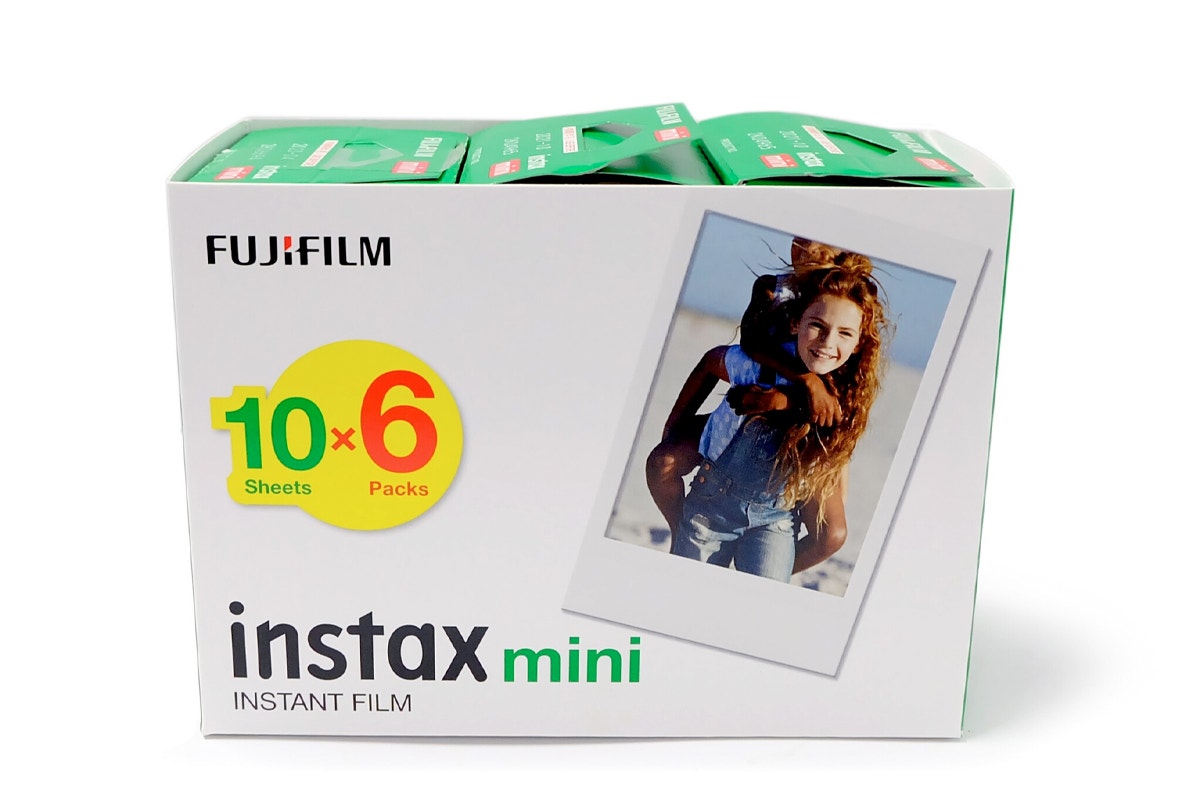 Fujifilm Instax Mini Film 60 Sheets (10x6Packs)