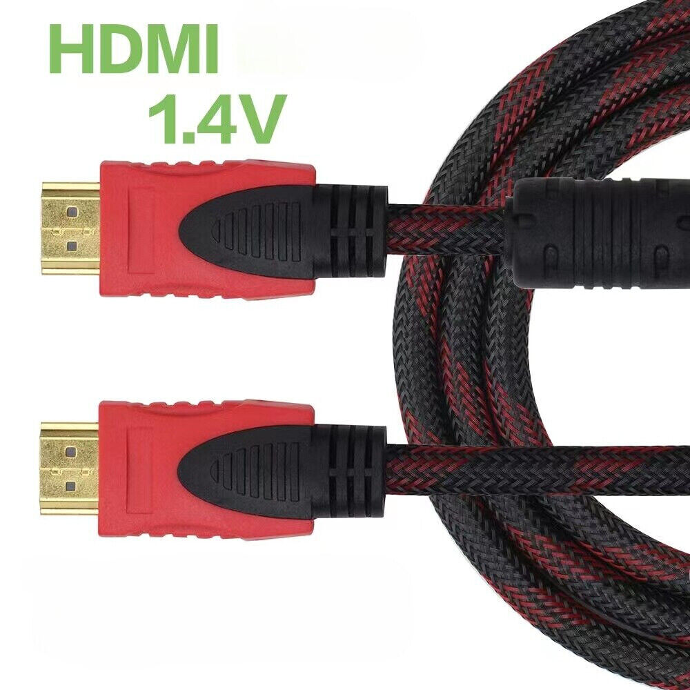 Premium HDMI Cable Ultra HD 4K 2160p 1080p 3D High Speed Ethernet (Black)