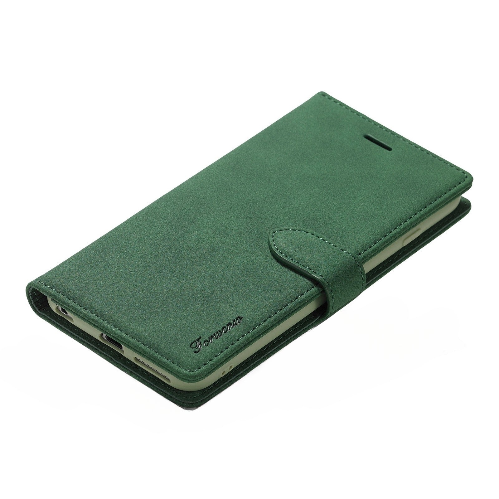 Leather Wallet Flip Case Cover Slot For iPhone 14 Plus