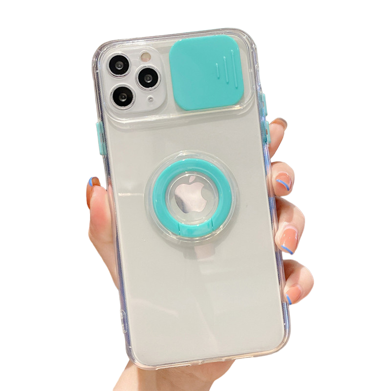 Camera Slide Protection Case On For iPhone 11 Pro