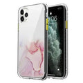 Marble Shockproof Clear Case Glitter Bling Cover for iPhone