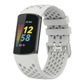 For Fitbit Charge 5 / 6 Waterproof Sport Band Strap Silicone Replacement Wristbands