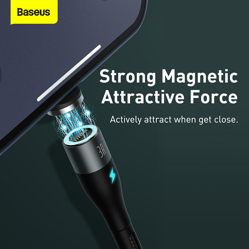 Baseus Magnetic USB to MicroUSB 1m Black