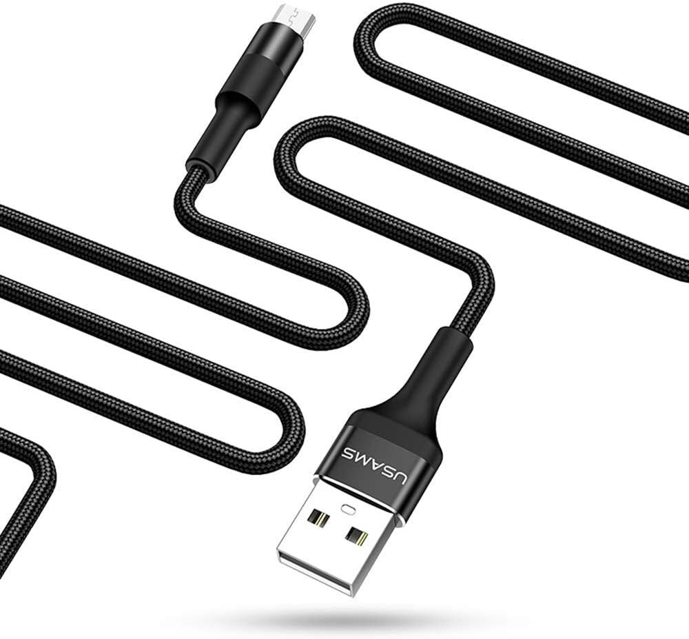 USAMS USB To Type C Charger Cable 3A Fast Charging Lead Data Cord For Samsung (Red, 1.5m)